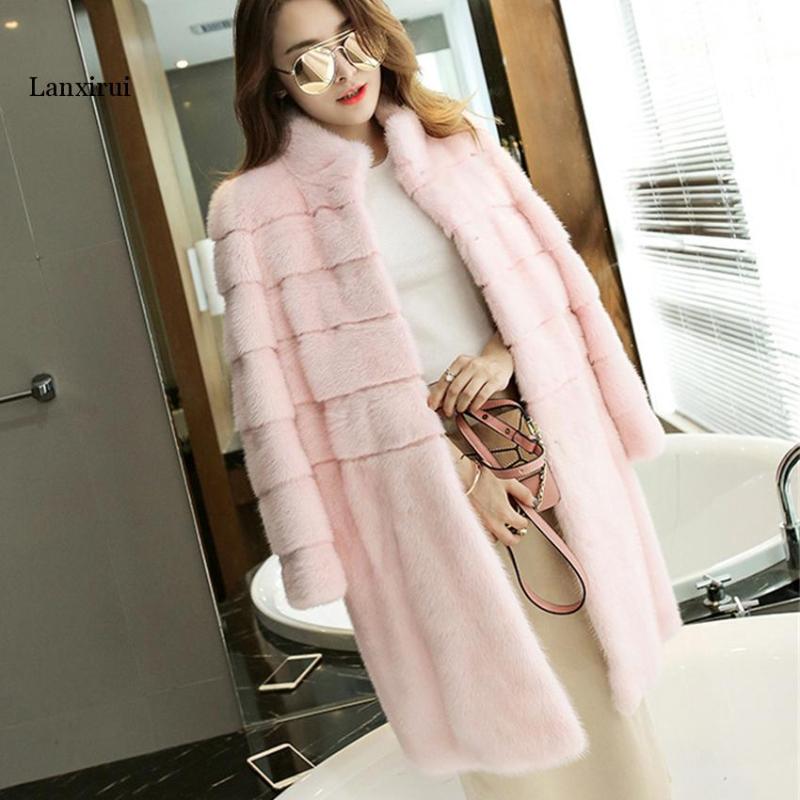 Women's Fur & Faux Women Coat Winter Long Coats Furry Lady Fake Jacket High Quality Abrigo Pelo Mujer, Black
Women's Fur & Faux Women Coat Winter Long Coats Furry Lady Fake Jacket High Quality Abrigo Pelo Mujer, Black