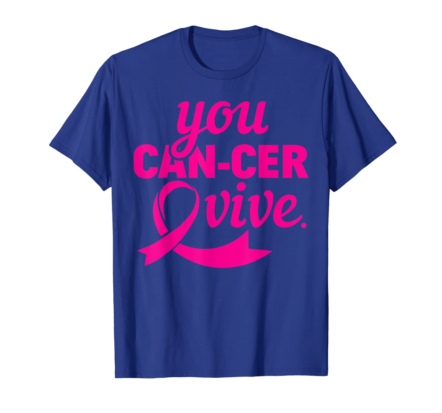 breast cancer support t-shirt you can survive survivor gift, White;black