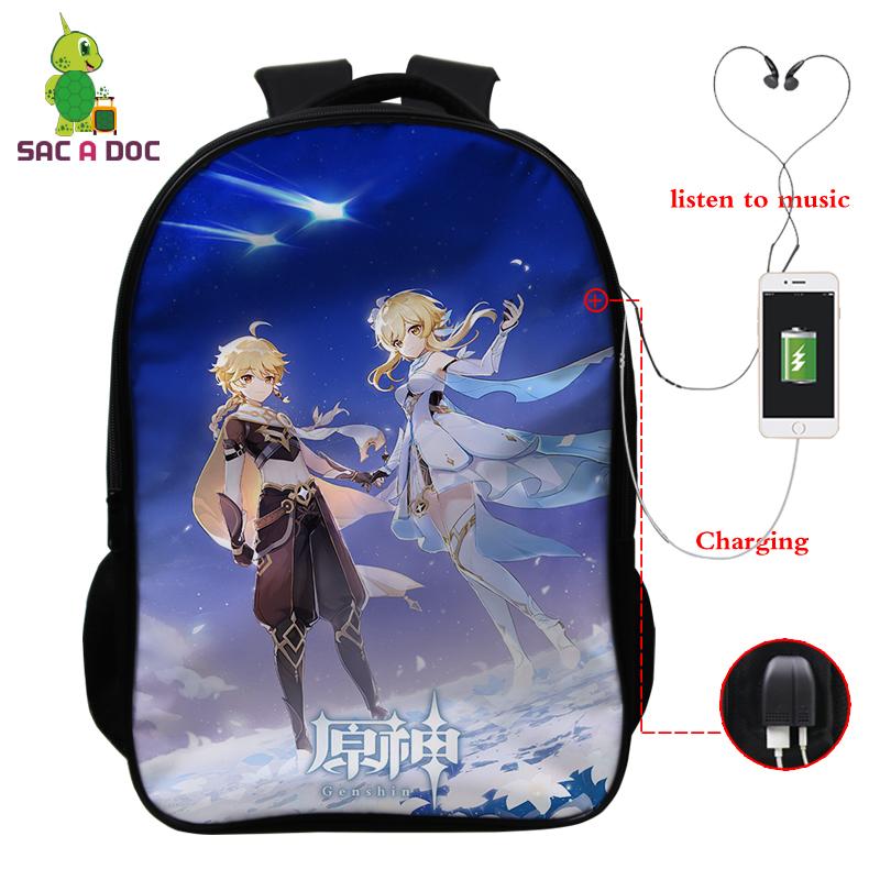 Backpacks Students Harajuku Bookbag 16 Inch Teenager School Bags Boys Girls 3d Back Pack Men Women Genshin Impact Book Bag Backpack
Backpacks Students Harajuku Bookbag 16 Inch Teenager School Bags Boys Girls 3d Back Pack Men Women Genshin Impact Book Bag Backpack