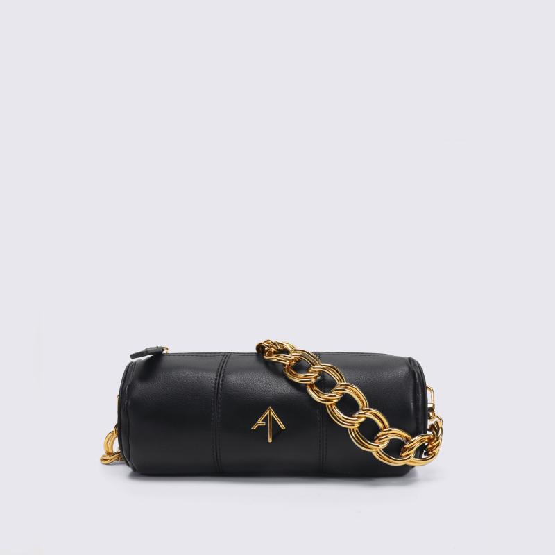 Evening Bags MANU ATELIER Cylinder Bag Large Capacity Genuine Leather Shoulder For Women Cowhide Chain Luxury Handbags, Black
Evening Bags MANU ATELIER Cylinder Bag Large Capacity Genuine Leather Shoulder For Women Cowhide Chain Luxury Handbags, Black