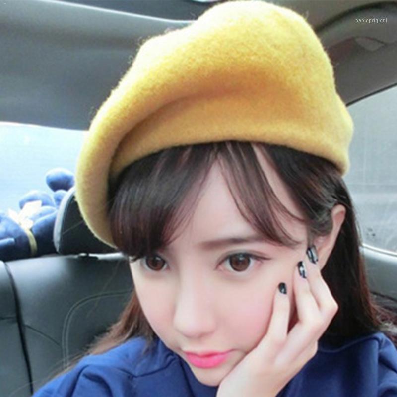 Solid Color Women's Beret Wild Casual Warm Wool Spring Beanie Hat Cap Free Size Drop 2021 Berets, White
Solid Color Women's Beret Wild Casual Warm Wool Spring Beanie Hat Cap Free Size Drop 2021 Berets, White