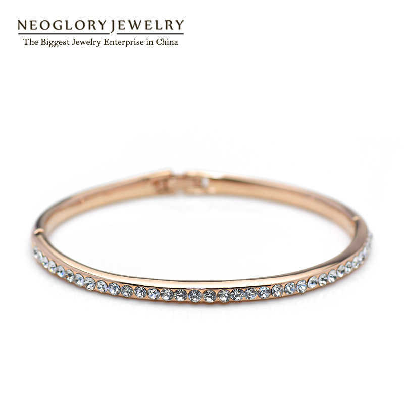 Neoglory Top Quality Austrian Rhinestone Bangles & Bracelets Charm for Women Jewelry Gift Brand Bijoux Brazil Brand Gift Simp-j Q0717
Neoglory Top Quality Austrian Rhinestone Bangles & Bracelets Charm for Women Jewelry Gift Brand Bijoux Brazil Brand Gift Simp-j Q0717
