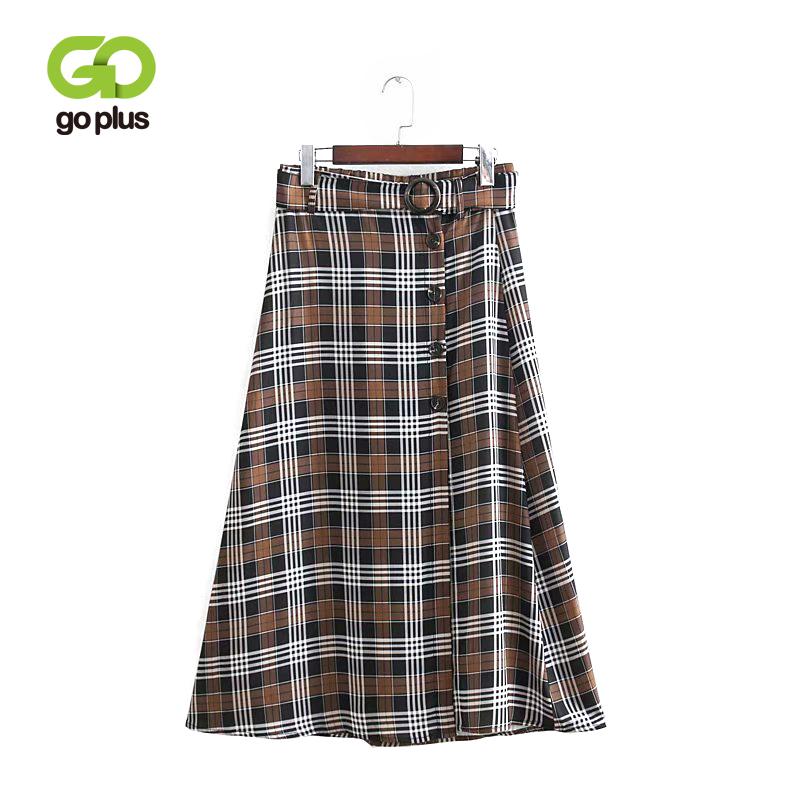 Skirts GOPLUS Elegant Mid Calf Plaid Skirt Women Autumn Winter High Waist Ladies Single Breasted Vintage Christmas A-Line, Multi
Skirts GOPLUS Elegant Mid Calf Plaid Skirt Women Autumn Winter High Waist Ladies Single Breasted Vintage Christmas A-Line, Multi