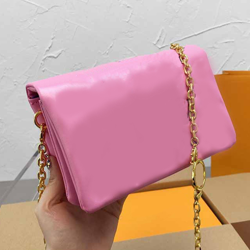 Single Shoulder Chain Bag Messenger Purse Clutch Handbag Fashion Plain Smooth Soft Sheepskin Genuine Leather Letter Pattern Hardware High Quality, Blue
Single Shoulder Chain Bag Messenger Purse Clutch Handbag Fashion Plain Smooth Soft Sheepskin Genuine Leather Letter Pattern Hardware High Quality, Blue