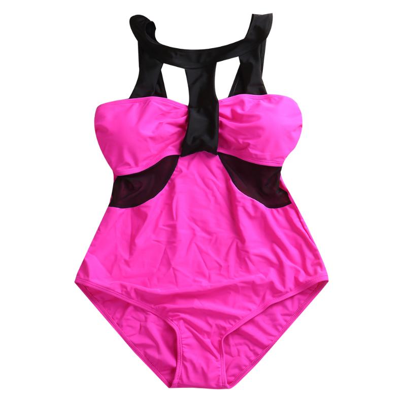 One-Piece Suits Lady Women Sexy Solid Pink Padded Bra Bikini Printed Swimwear Swimsuit Plus Size  XL XXL XXXL 
One-Piece Suits Lady Women Sexy Solid Pink Padded Bra Bikini Printed Swimwear Swimsuit Plus Size  XL XXL XXXL