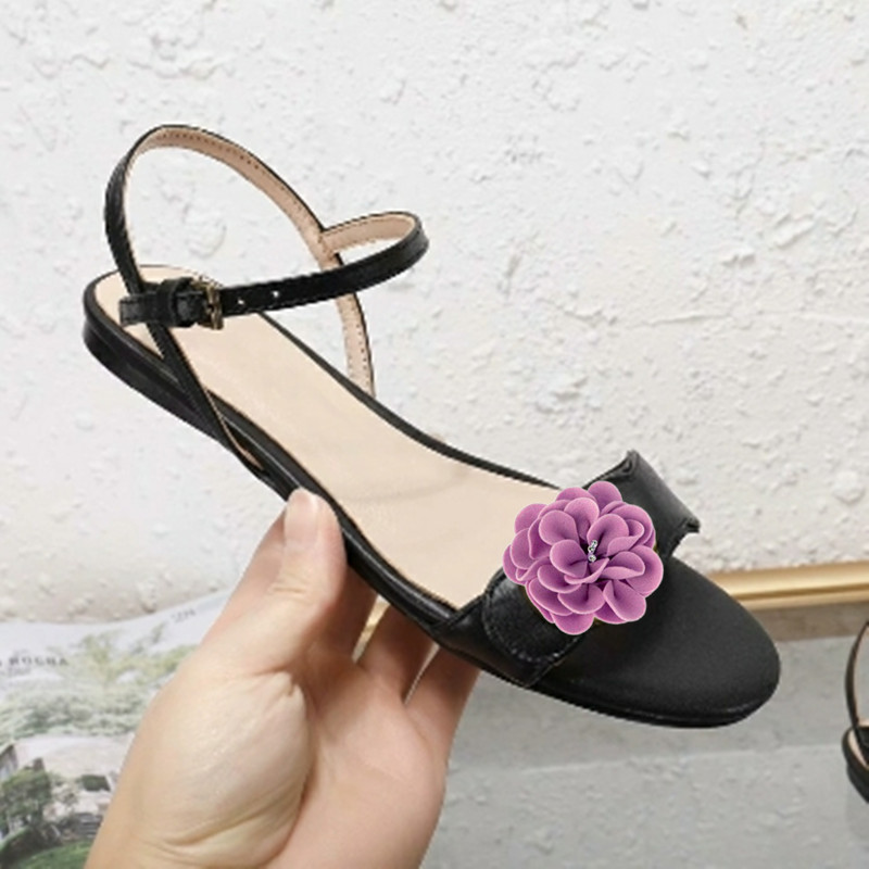 2021 high Quality Women flat base Marmont embellished leather Sandals Designer open toe Sandallias hardware decoration summer stripy sandal size 35-41, Logo
2021 high Quality Women flat base Marmont embellished leather Sandals Designer open toe Sandallias hardware decoration summer stripy sandal size 35-41, Logo