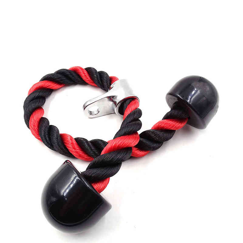 Gym Triceps Rope Pull Down Cable Tricep Pulldown Workout Shoulder Biceps Exercise Home Fitness Strength Training Equipment 220111