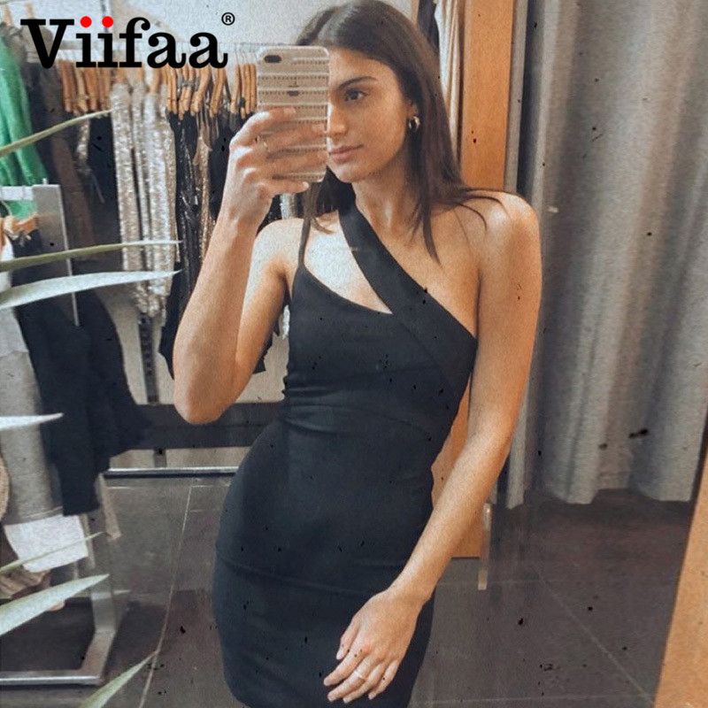 viifaa sleeveless women one shoulder spaghetti strap summer dresses 2021 black bodycon female party mini dresshigh quality, Black;gray
viifaa sleeveless women one shoulder spaghetti strap summer dresses 2021 black bodycon female party mini dresshigh quality, Black;gray