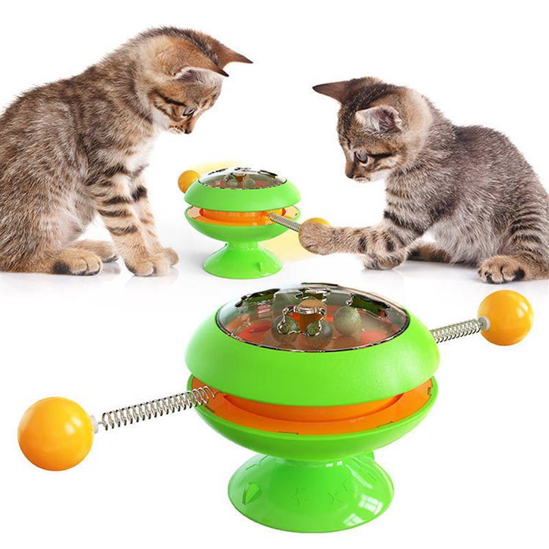 Pet Dog Cat Toy Windmill Toothbrush With Catnip Whirling Turntable Teasing Scratching Tickle Ball Puzzle Products Supply Toys
Pet Dog Cat Toy Windmill Toothbrush With Catnip Whirling Turntable Teasing Scratching Tickle Ball Puzzle Products Supply Toys