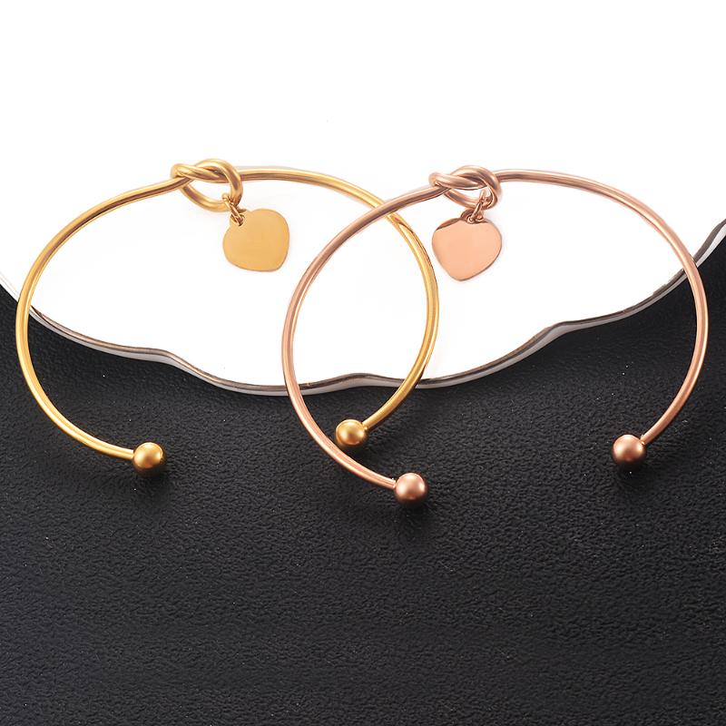 Bangle Infinity Love Knot With Heart Adjustable Open Cuff Stainless Steel Bracelet Gift Wholesale
Bangle Infinity Love Knot With Heart Adjustable Open Cuff Stainless Steel Bracelet Gift Wholesale
