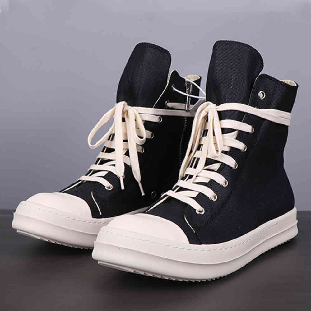 RO original autumn and winter Boots Shoes High-TOP Hip Hop Streetwear Flats Men Casual Canvas Trainers Ankle Lace Up Fashion Sneaker Zip link2
RO original autumn and winter Boots Shoes High-TOP Hip Hop Streetwear Flats Men Casual Canvas Trainers Ankle Lace Up Fashion Sneaker Zip link2
