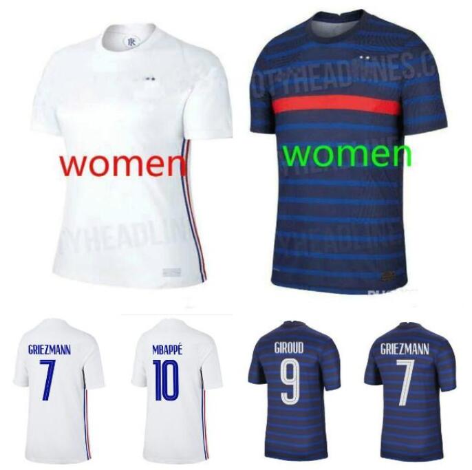 2021 2022 WOMEN France soccer jerseys POGBA GRIEZMANN PAYET KANTE Mbappe Football shirts 20 21 PAVARD home away femmes maillot de foot, Black;yellow
2021 2022 WOMEN France soccer jerseys POGBA GRIEZMANN PAYET KANTE Mbappe Football shirts 20 21 PAVARD home away femmes maillot de foot, Black;yellow