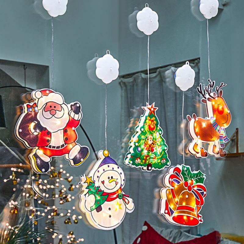 Christmas Decorations Colorful Santa Claus LED Suction Cup Window Hanging Lights Decorative Atmosphere Scene Decor Festive
Christmas Decorations Colorful Santa Claus LED Suction Cup Window Hanging Lights Decorative Atmosphere Scene Decor Festive