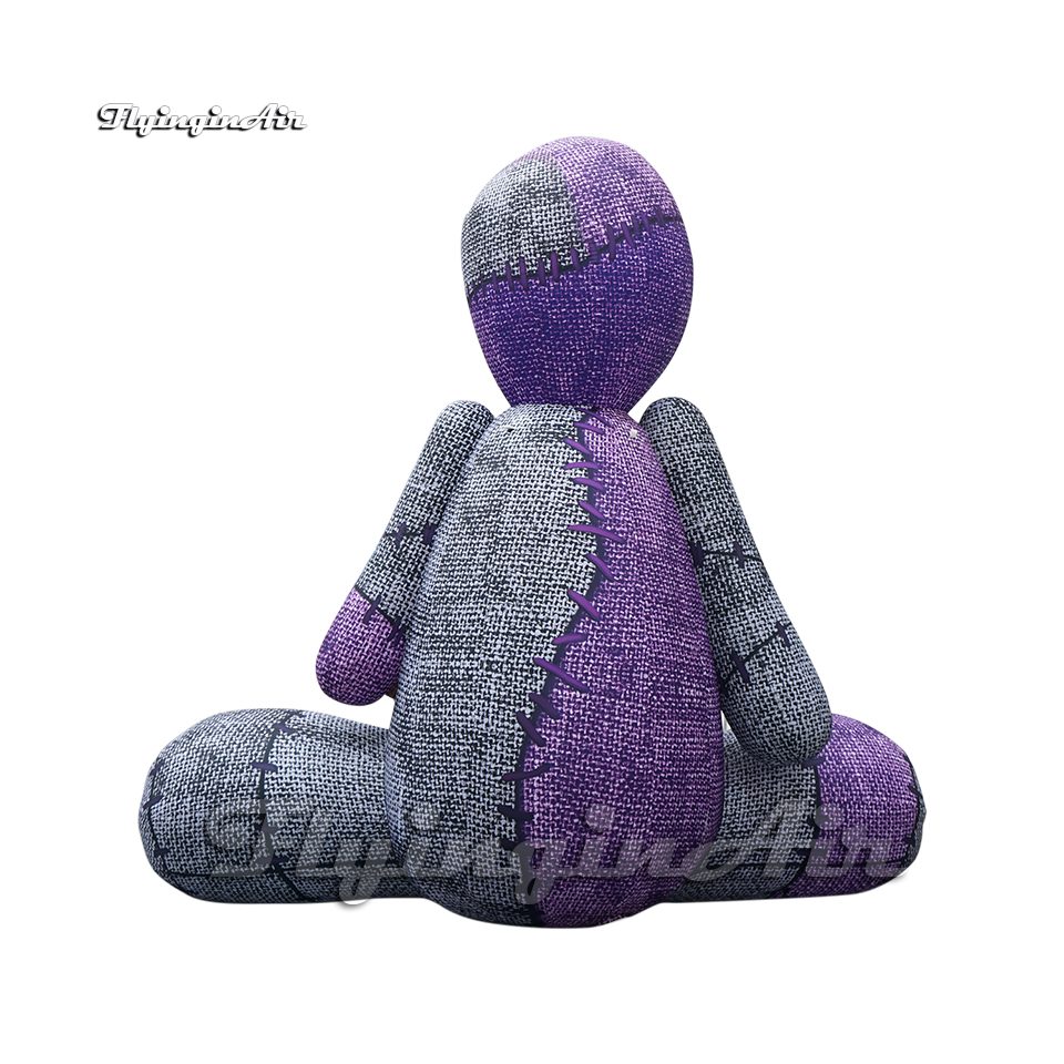 Outdoor Yard And Park Halloween Decorations Terrifying Inflatable Doll 3.5m Height Simulated Stuffed Toy Model Muppet Balloon