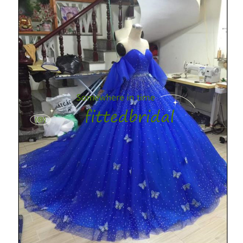 Blue Ball Gown Quinceanera Dresses Off Shoulder Appliques Formal Evening Party Gowns for Sweet 15 vestidos de prom dress, Light yellow
Blue Ball Gown Quinceanera Dresses Off Shoulder Appliques Formal Evening Party Gowns for Sweet 15 vestidos de prom dress, Light yellow