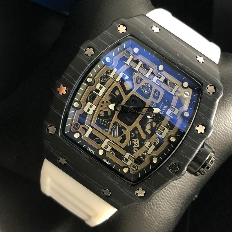 Top Quality Mens Watch Montre Silicone Quartz watch Man Fashion Waterproof Sports Luxury Men Watches