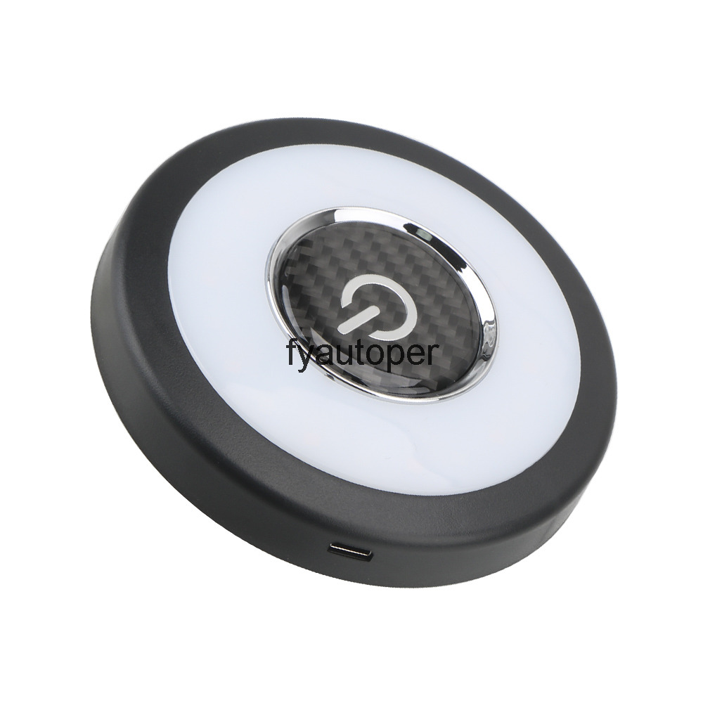 Car Backseat Ceiling Roof Light Kits Magnetic LED Night Interior Reading Square Dome Vehicle Indoor Lamp