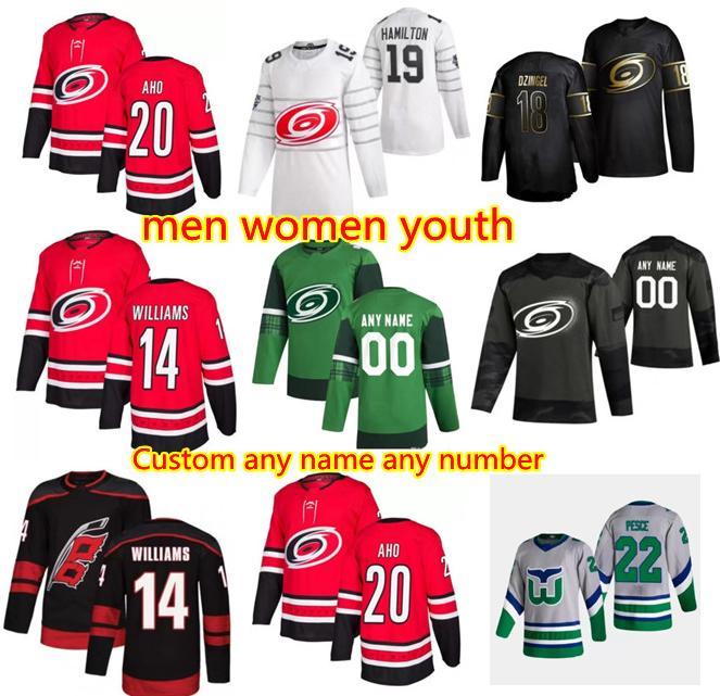 Carolina Hurricanes Hockey Jersey 2021 Reverse Retro 37 Andrei Svechnikov Aho Justin Williams Staal Dougie Hamilton Custom Stitche, As shown in illustration
Carolina Hurricanes Hockey Jersey 2021 Reverse Retro 37 Andrei Svechnikov Aho Justin Williams Staal Dougie Hamilton Custom Stitche, As shown in illustration