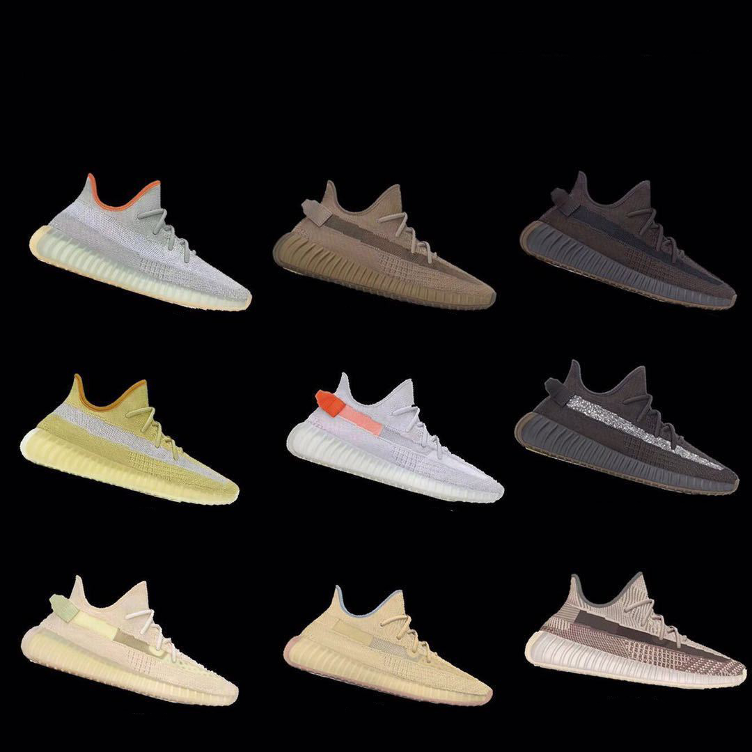 Running Shoes Zebra Man Woman Black Cloud White Reflective Mono lce Clay mist Cinder Semi Frozen Yellow Reflectives V2 Tail Light Ash Blue Zyon Cream Beluga size 36-48, Additional payment for doub