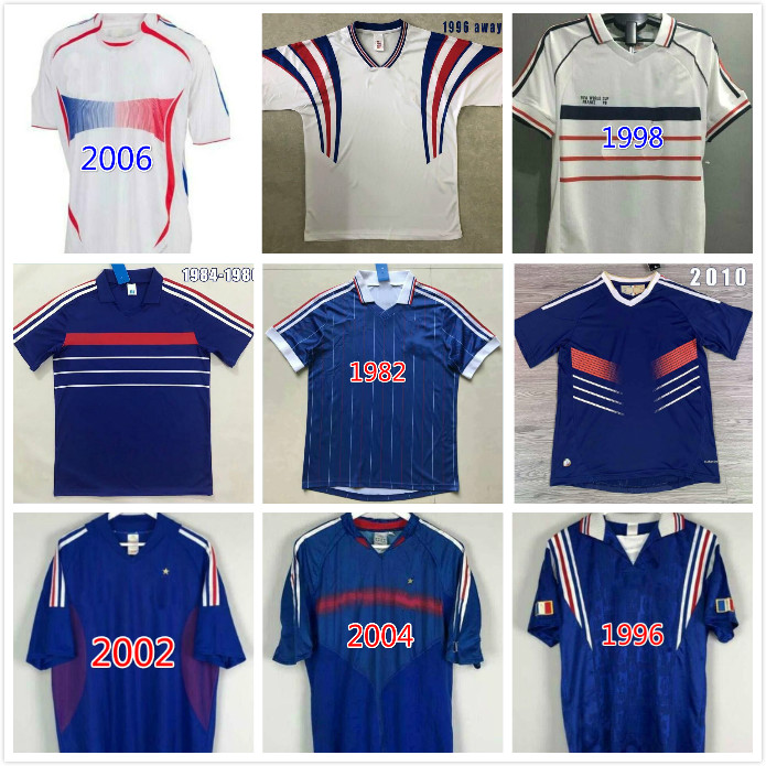 1998 RETRO 2002 ZIDANE HENRY soccer jerseys 1996 2004 Platini Football 1984 shirt Trezeguet 1982 France 2006 Deschamps Petit 2000 Pires Maillot de footbal Djorkaeff
1998 RETRO 2002 ZIDANE HENRY soccer jerseys 1996 2004 Platini Football 1984 shirt Trezeguet 1982 France 2006 Deschamps Petit 2000 Pires Maillot de footbal Djorkaeff