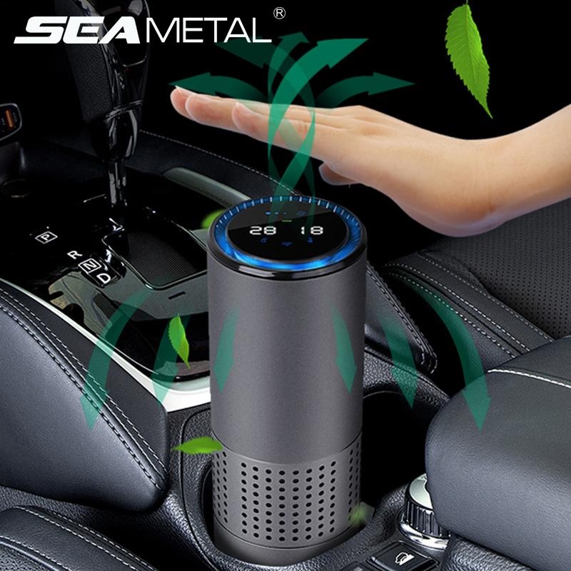 Car Air Freshener Gesture-Sensing Purifier Negative Ion Interior HEPA Filter Remove Odor Smart Auto Accessories
Car Air Freshener Gesture-Sensing Purifier Negative Ion Interior HEPA Filter Remove Odor Smart Auto Accessories