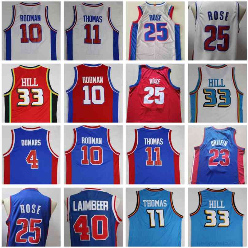 Derrick Rose Jersey Basketball City Isiah Thomas Bill Laimbeer Dennis Rodman Joe Dumars Grant Hill Blake Griffin Blue White Red, Black;red
Derrick Rose Jersey Basketball City Isiah Thomas Bill Laimbeer Dennis Rodman Joe Dumars Grant Hill Blake Griffin Blue White Red, Black;red