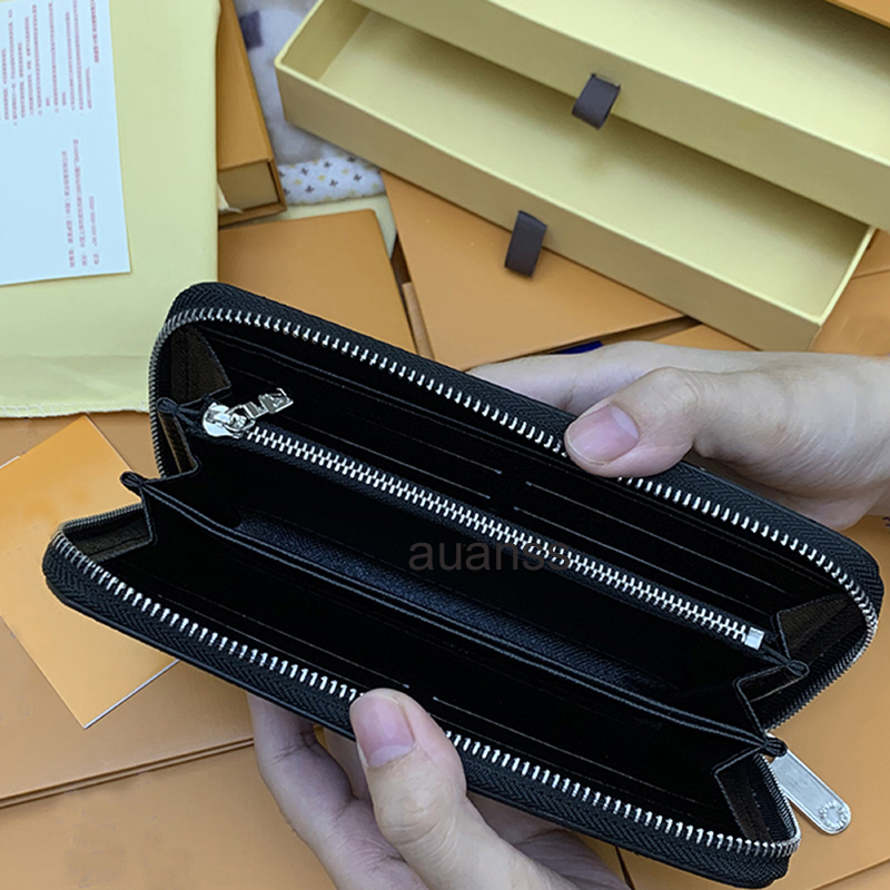 Wallet Women Zipper Purse Lady Long Wallets Fold Card Holders Passport Holder Women's Folded Purses Coin Photo Pouch with box, With box together
Wallet Women Zipper Purse Lady Long Wallets Fold Card Holders Passport Holder Women's Folded Purses Coin Photo Pouch with box, With box together
