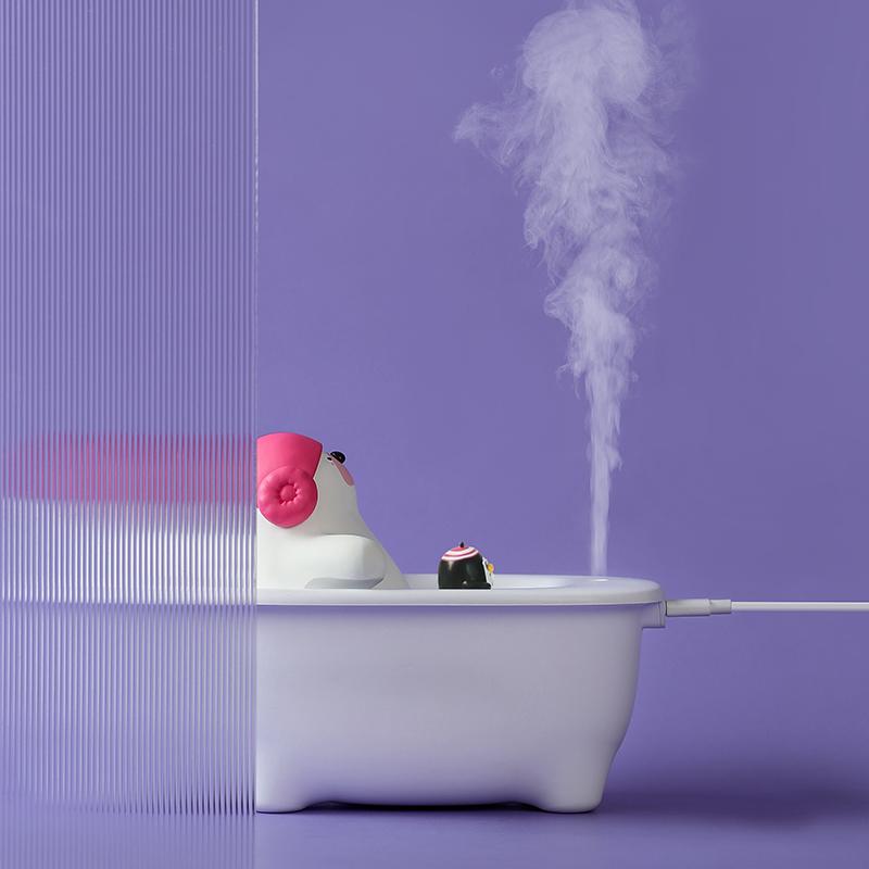 Humidifiers 550mL Air Humidifier Polar Bear Bathtub USB Mist Maker Atomizer For Kids Gift Mute Ultrasonic Cool Aroma Diffuser Humidificador
Humidifiers 550mL Air Humidifier Polar Bear Bathtub USB Mist Maker Atomizer For Kids Gift Mute Ultrasonic Cool Aroma Diffuser Humidificador