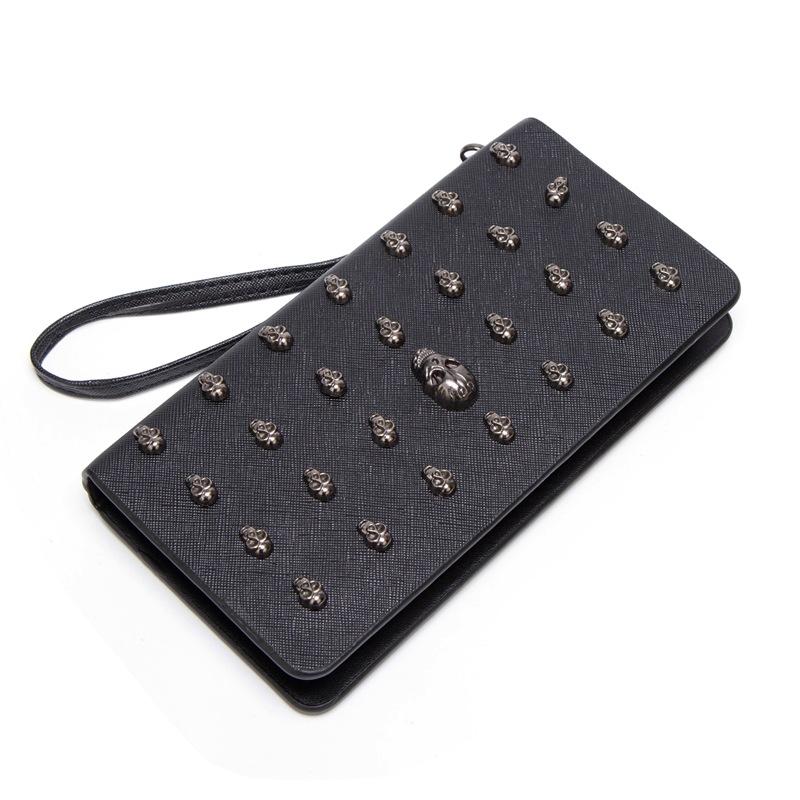 Wallets Luxury Designer For Women Punk Rock Skull Zipper Wallet Men S Cash Stuffing Gothic Money Purse Clutch Bag, Red;black
Wallets Luxury Designer For Women Punk Rock Skull Zipper Wallet Men S Cash Stuffing Gothic Money Purse Clutch Bag, Red;black