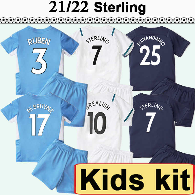 2021 2022 STERLING GREALISH RODRIGO Kids Kit Soccer Jerseys DE BRUYNE BERNARDO CARSON Home Away 3rd Football Shirt Short Sleeve Child Uniforms, Tz1669 21 22 home no sokcs
2021 2022 STERLING GREALISH RODRIGO Kids Kit Soccer Jerseys DE BRUYNE BERNARDO CARSON Home Away 3rd Football Shirt Short Sleeve Child Uniforms, Tz1669 21 22 home no sokcs