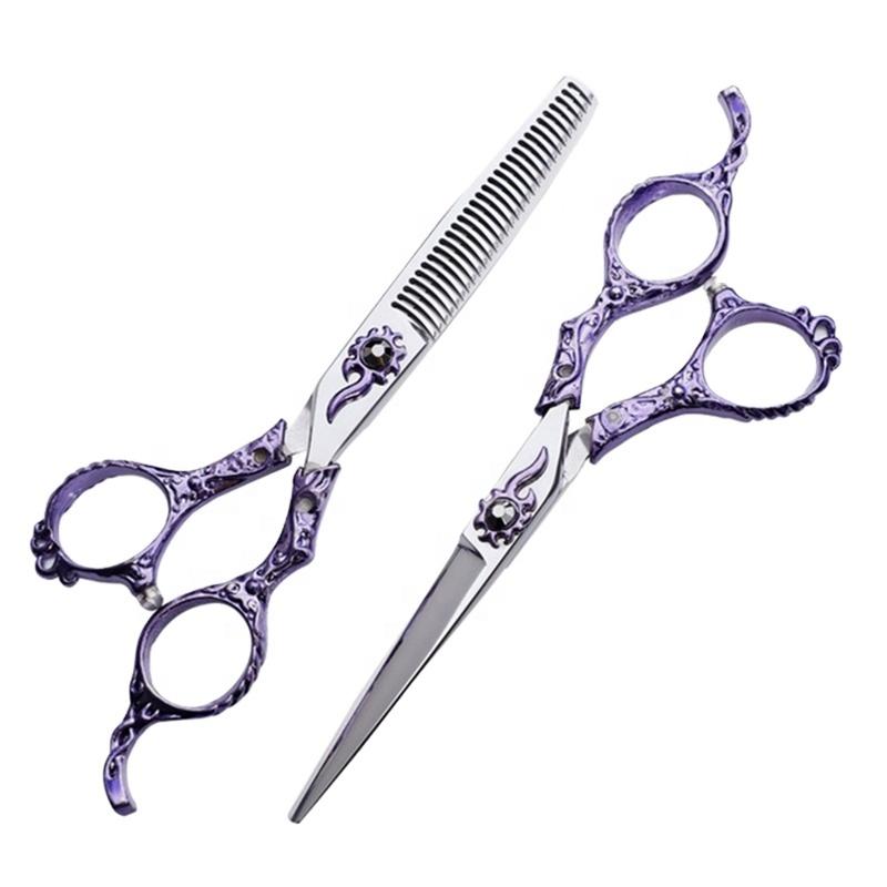 Hair Scissors 6 Inch Japanese Stainless Steel 440C Salon Cutting Thinning Barber Hairdressing Haircuts
Hair Scissors 6 Inch Japanese Stainless Steel 440C Salon Cutting Thinning Barber Hairdressing Haircuts