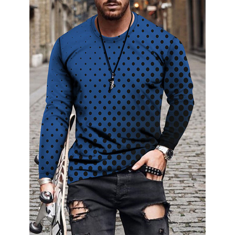 Click Mens 3D Print T-shirt Visual Impact Party Top Streetwear Round Neck High Quality Long Sleeves Graphic Optical Illusion Plus Size Print Daily Tops, Purple
Click Mens 3D Print T-shirt Visual Impact Party Top Streetwear Round Neck High Quality Long Sleeves Graphic Optical Illusion Plus Size Print Daily Tops, Purple