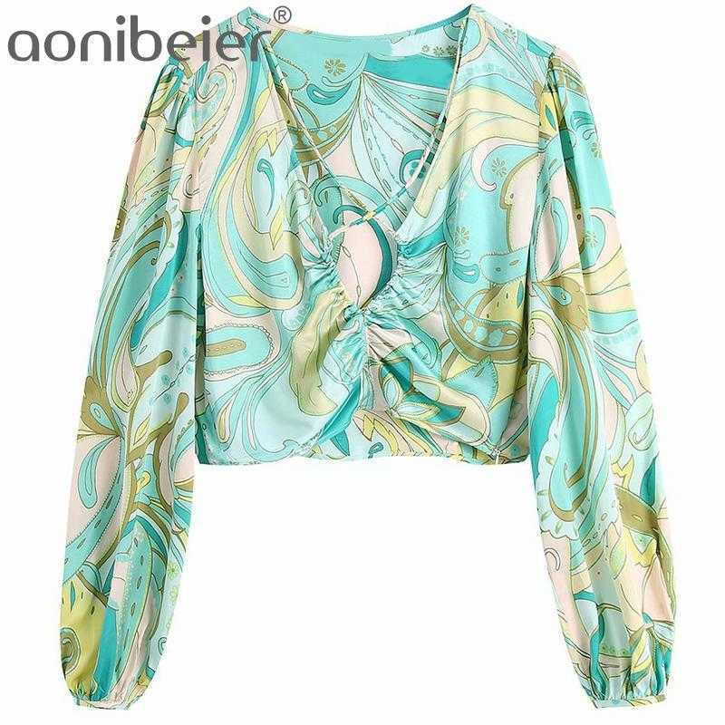 Cross Front Sexy Deep V Neck Summer Women Blouses Fashion Printed Long Sleeve Casual Crop Tops Female Pullovers 210604
Cross Front Sexy Deep V Neck Summer Women Blouses Fashion Printed Long Sleeve Casual Crop Tops Female Pullovers 210604