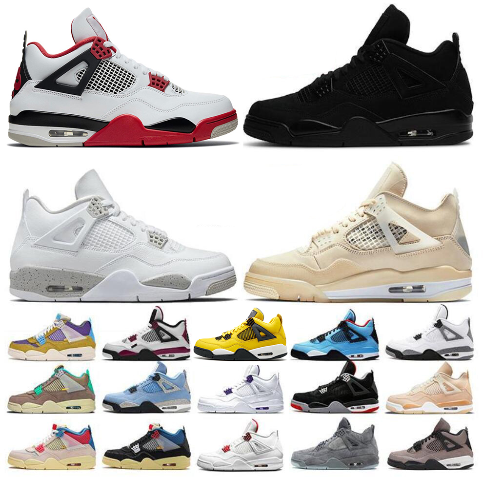 2022 Authentic 4 University Blue Outdoor Shoes 4s Oreo Sail Bred Union Off Nior Oreo KAWS White Black Cat Fire Red Cactus Jack Cement Men Women Trainers With box
2022 Authentic 4 University Blue Outdoor Shoes 4s Oreo Sail Bred Union Off Nior Oreo KAWS White Black Cat Fire Red Cactus Jack Cement Men Women Trainers With box
