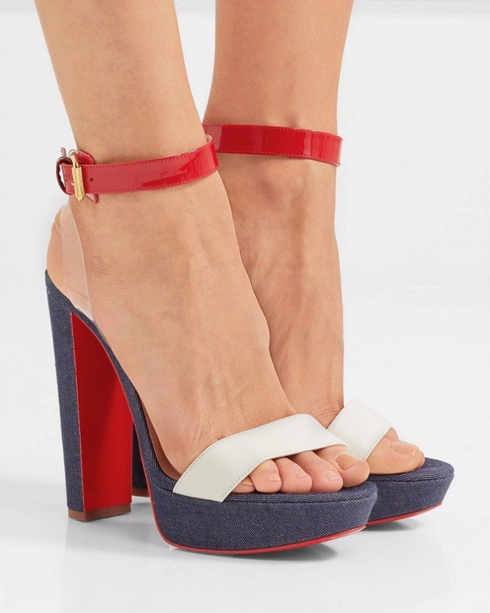 Perfect Summer Cherry Sandals Luxurious Brands Red Bottom Women's Sky-high Heels Ankle Strap PVC Lady Sexy Gladiator Sandalias Dress Pa, Black
Perfect Summer Cherry Sandals Luxurious Brands Red Bottom Women's Sky-high Heels Ankle Strap PVC Lady Sexy Gladiator Sandalias Dress Pa, Black