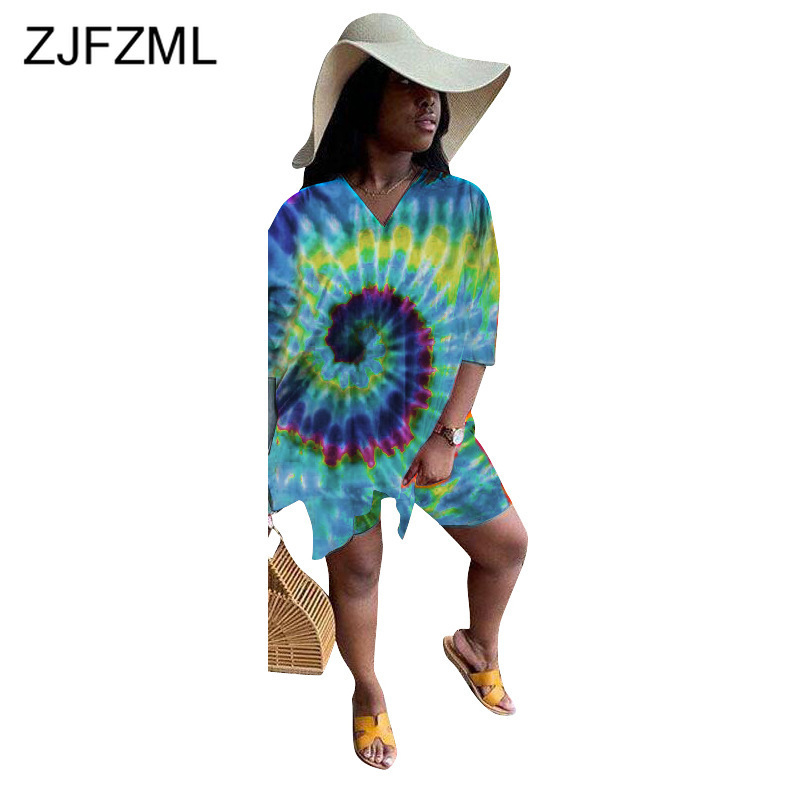 Casual 2 Piece Set Summer Outfit For Women Half Sleeve Side Split Long T Shirt And Skinny Short Sweat Suit Lounge Wear Tracksuit 210520, Multi-4
Casual 2 Piece Set Summer Outfit For Women Half Sleeve Side Split Long T Shirt And Skinny Short Sweat Suit Lounge Wear Tracksuit 210520, Multi-4