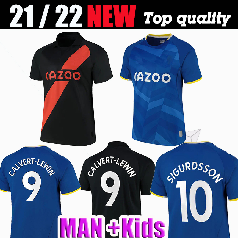 21 22 JAMES Home blue soccer jerseys CALVERT-LEWIN CALVERT LEWIN RICHARLISON away black ALLAN DIGNE DOUCOURE 2021 2022 football shirt men + kids kit set
21 22 JAMES Home blue soccer jerseys CALVERT-LEWIN CALVERT LEWIN RICHARLISON away black ALLAN DIGNE DOUCOURE 2021 2022 football shirt men + kids kit set