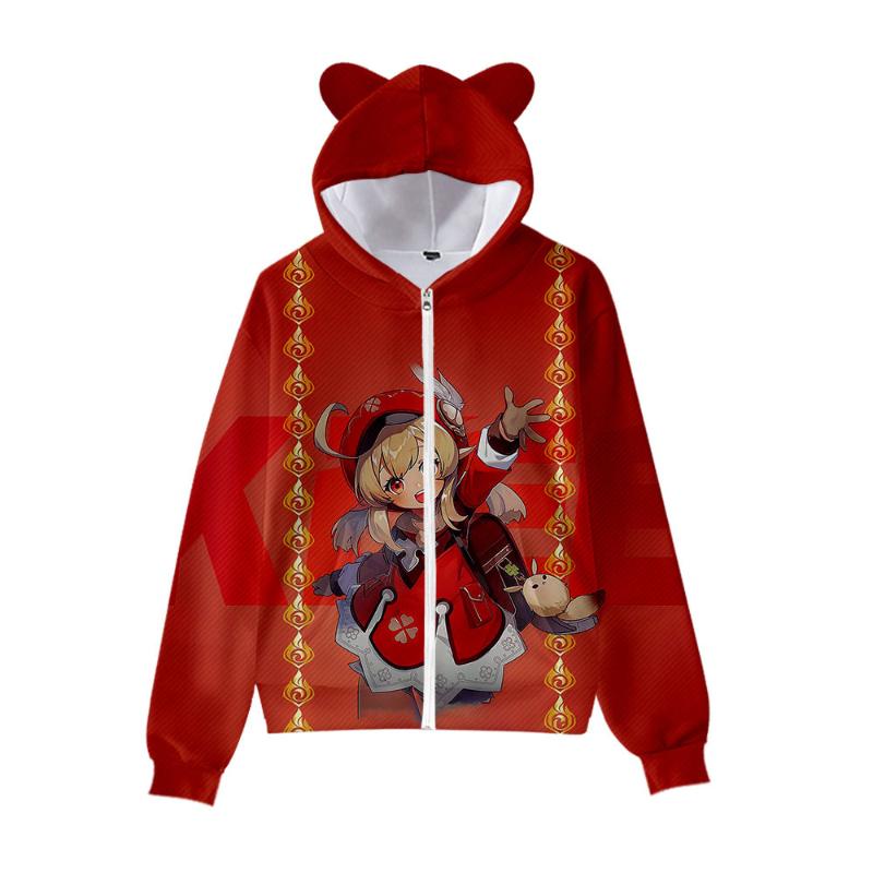 Women's Hoodies & Sweatshirts 3D Print Game Genshin Impact Kids Hoodie For Boys Girls Teens Sweatshirt Kawaii Cat Ear Zipper Hooded Cosplay, Black
Women's Hoodies & Sweatshirts 3D Print Game Genshin Impact Kids Hoodie For Boys Girls Teens Sweatshirt Kawaii Cat Ear Zipper Hooded Cosplay, Black