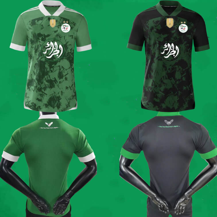 Maillot Algerie 2021 Algérie Fans Player Version Soccer Jersey MAHREZ ATAL FEGHOULI SLIMANI BRAHIMI Football Shirts Home Away Men' Kids Kits, Home special player version
Maillot Algerie 2021 Algérie Fans Player Version Soccer Jersey MAHREZ ATAL FEGHOULI SLIMANI BRAHIMI Football Shirts Home Away Men' Kids Kits, Home special player version