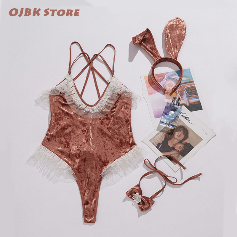 Sexy Woman Cosplay Christmas Cosplay Costume Rose Pink Velvet Jumpsuit Erotic Roleplay Kawaii Lingerie Cute Anime Bunny Girl Cos, Red
Sexy Woman Cosplay Christmas Cosplay Costume Rose Pink Velvet Jumpsuit Erotic Roleplay Kawaii Lingerie Cute Anime Bunny Girl Cos, Red