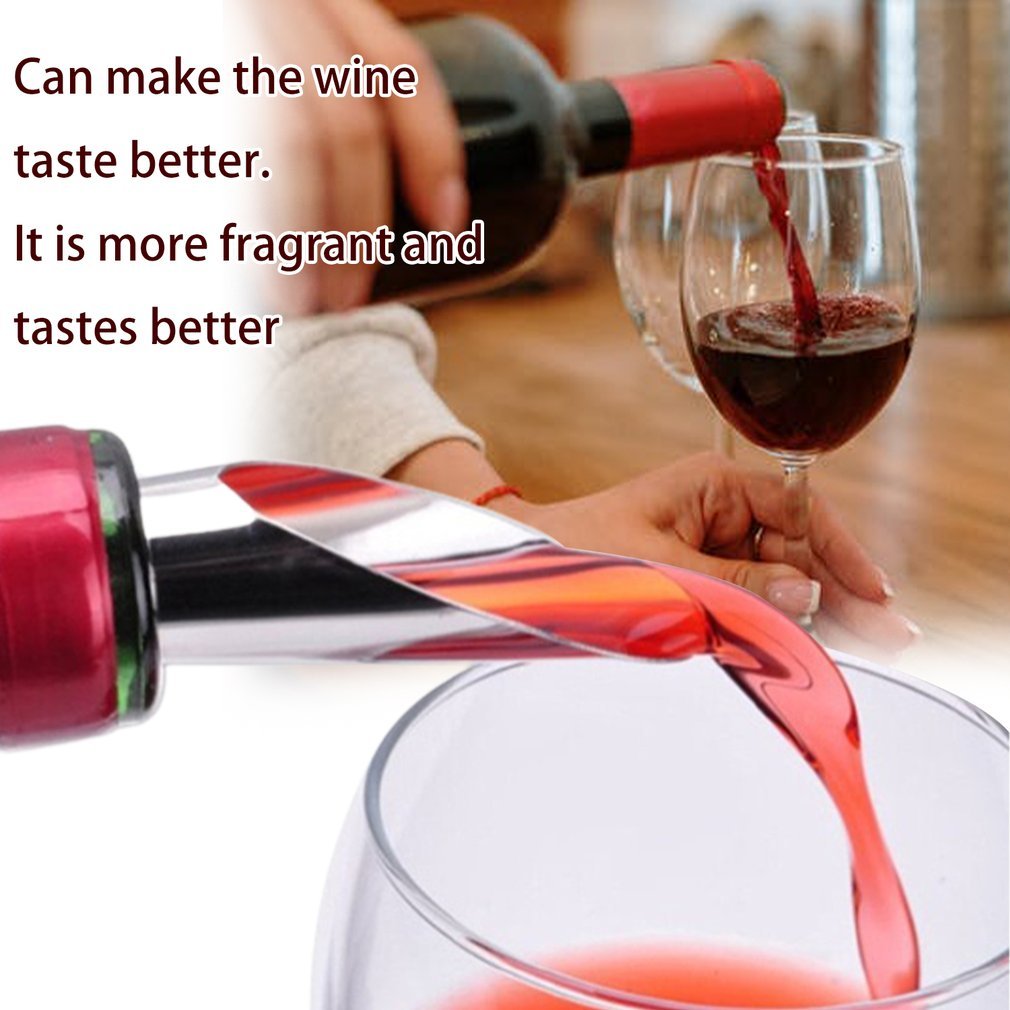 Rvs Stopper Red Wine Lighter Gift from bottle stop Decanter Gift Lighting Wine Accessories