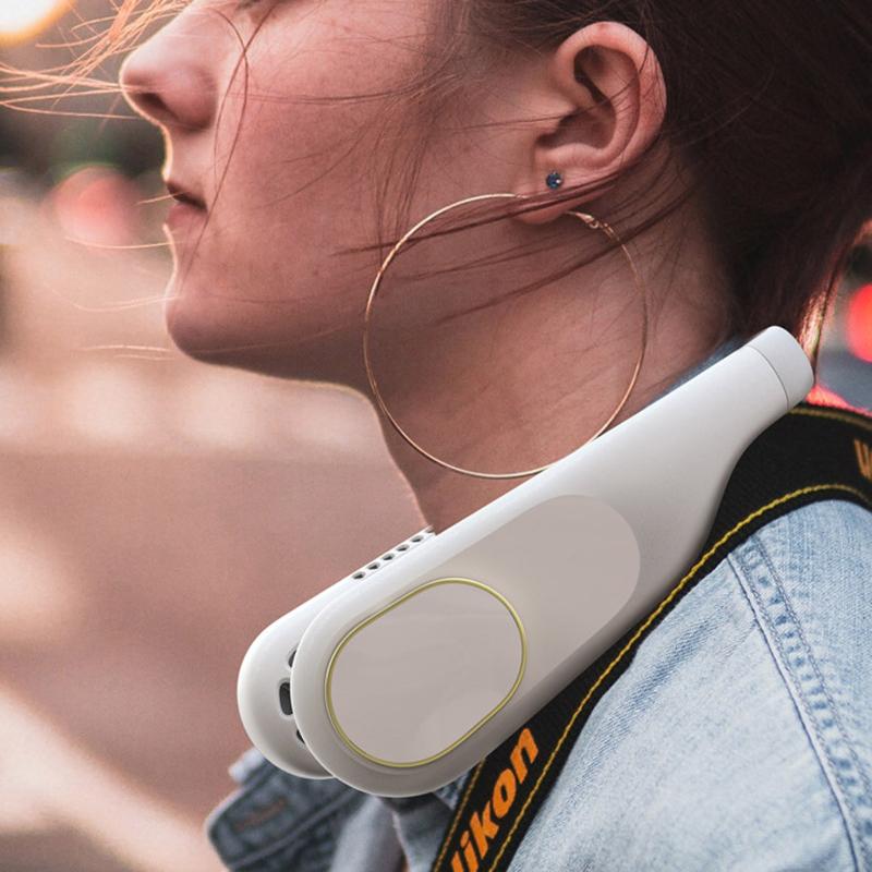 Electric Fans Summer Mini Usb Air Cooler Neck Fan Wearable Neckband With Rechargeable Hands-free Strong Wind Cooling Conditioner
Electric Fans Summer Mini Usb Air Cooler Neck Fan Wearable Neckband With Rechargeable Hands-free Strong Wind Cooling Conditioner