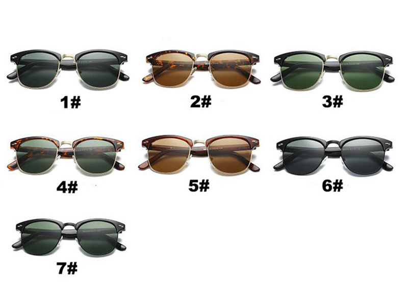 Half Frame Glass Lens Sunglasses Women Men Outdoors Sun Glasses Driving Uv400 Brand Designer Eyewear Tortoiseshell G15
Half Frame Glass Lens Sunglasses Women Men Outdoors Sun Glasses Driving Uv400 Brand Designer Eyewear Tortoiseshell G15