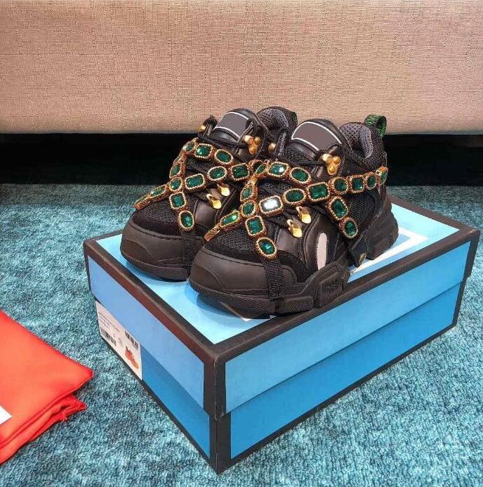 2021 Luxury Designer Women Men Casual Shoes Flashtrek sneaker removable crystals Fashion Trainers Sneakers Top Quality with box, Black
2021 Luxury Designer Women Men Casual Shoes Flashtrek sneaker removable crystals Fashion Trainers Sneakers Top Quality with box, Black