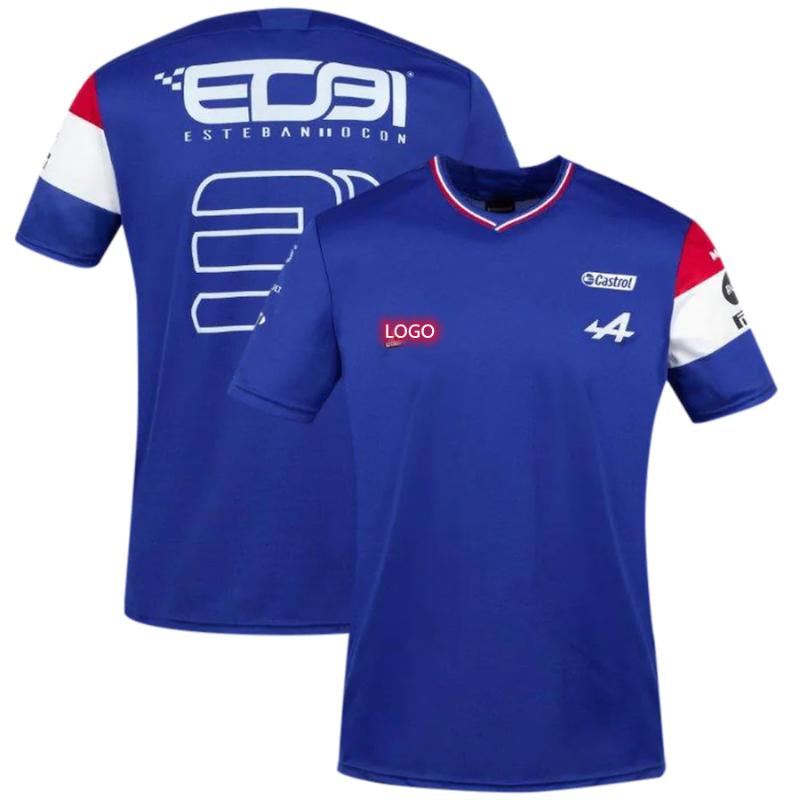 Men's T-Shirts Racing Car Fans T-Shirt Short Sleeve Shirt Clothing Blue Black Breathable Jersey 2021 Spain Alpine F1 Team Motorsport Alonso, 4european size
Men's T-Shirts Racing Car Fans T-Shirt Short Sleeve Shirt Clothing Blue Black Breathable Jersey 2021 Spain Alpine F1 Team Motorsport Alonso, 4european size