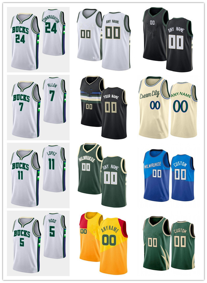 75th Custom Milwaukee's Men Bucks's Jersey Men Women Youth 24 Pat Connaughton 7 Grayson Allen 5 Rodney Hood 11 Brook Lopez Basketb, Black;red
75th Custom Milwaukee's Men Bucks's Jersey Men Women Youth 24 Pat Connaughton 7 Grayson Allen 5 Rodney Hood 11 Brook Lopez Basketb, Black;red