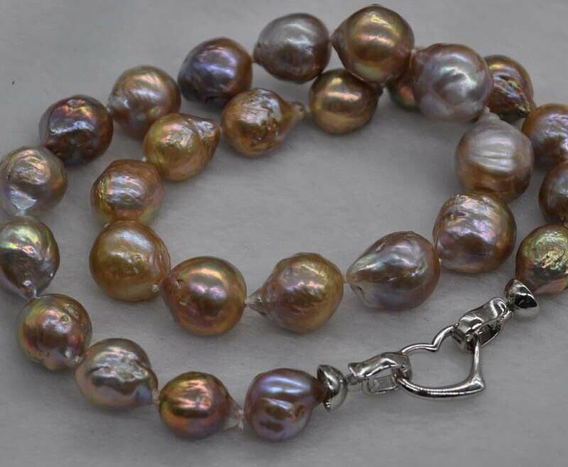 Chokers HABITOO Natural Rare Lavender 15-17mm Drip Kasumi Pearl Necklace 18inches Daily Wedding Wear Vintage Statement Jewelry For Women
Chokers HABITOO Natural Rare Lavender 15-17mm Drip Kasumi Pearl Necklace 18inches Daily Wedding Wear Vintage Statement Jewelry For Women