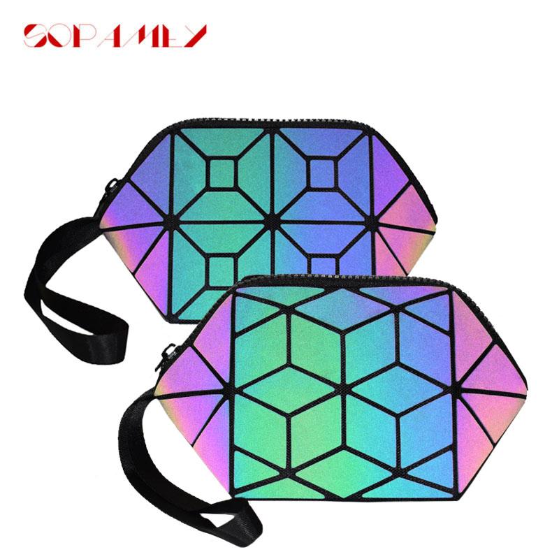  Luminous UP Bag Makeup Toiletry Bag Geometric Fashion Zipper Cosmetic Bag Ladies Folding Travel Make Up Bag 2021 Cosmetic Bags & Cases
 Luminous UP Bag Makeup Toiletry Bag Geometric Fashion Zipper Cosmetic Bag Ladies Folding Travel Make Up Bag 2021 Cosmetic Bags & Cases