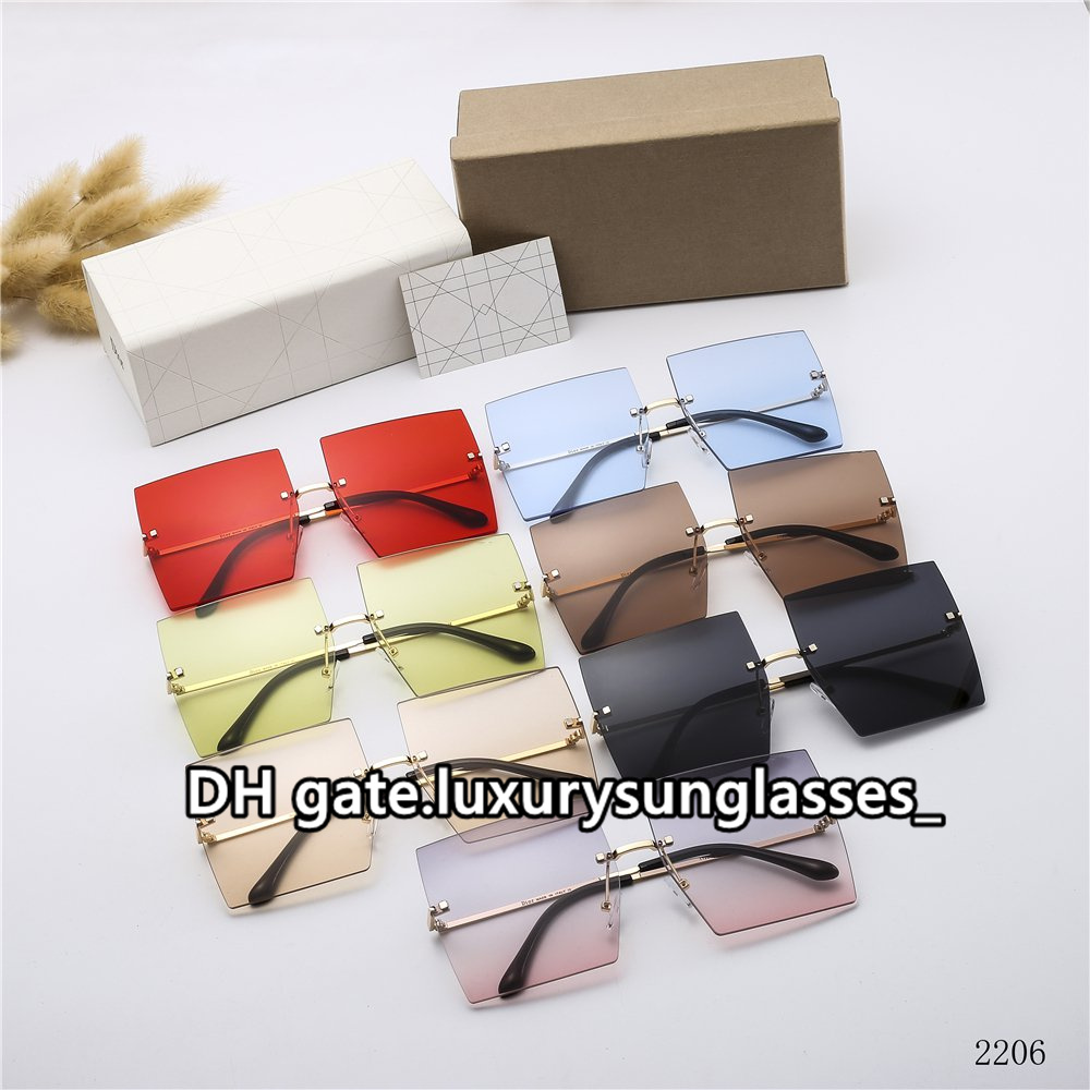 Brand luxury designer sunglasses for women shades Square di2206or fashion aviator sun glasses eyewear accessories TOP QUALITY casquette occh, White;black
Brand luxury designer sunglasses for women shades Square di2206or fashion aviator sun glasses eyewear accessories TOP QUALITY casquette occh, White;black