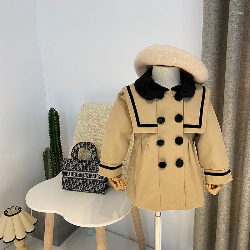 Coat Lady Toddler Baby Girls Overcoat Windproof Double Breasted Trench For Girl Outerwear Autumn Windbreaker Kids Clothes Outfit, Blue;gray
Coat Lady Toddler Baby Girls Overcoat Windproof Double Breasted Trench For Girl Outerwear Autumn Windbreaker Kids Clothes Outfit, Blue;gray